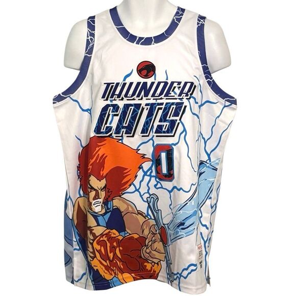 Headgear Classics Thunder Cats Basketball Jersey NWT Size Large - Picture 1 of 8